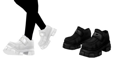 Mmd Sims 4 Monolith Loafers By Fake N True On Deviantart