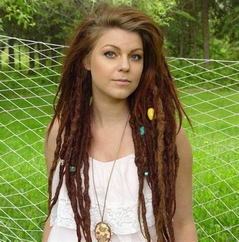 Wavy dreadlocks are a simple way to change up your style, with a playful and romantic result. 30 Creative Dreadlock Styles for Girls and Women