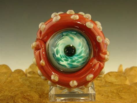 1 3 Glass Art Eyeball Marble Eye Orb Sphere Lampwork Orb Etsy