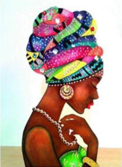Broderie Diamant Femme Africaine Asma