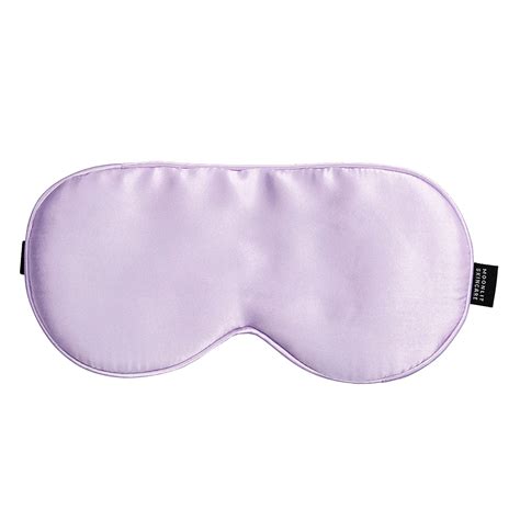 lilac purple 100 silk eyemask moonlit skincare