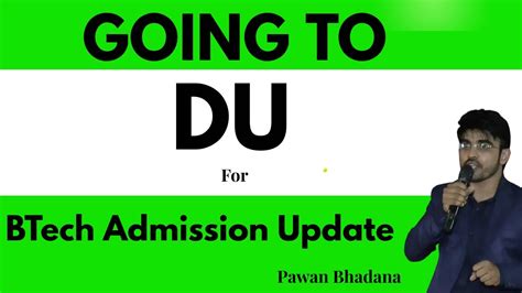 Going To Du For Du Btech Result Update Youtube