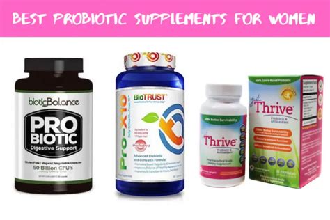 10 Best Probiotic Supplements For Women Reviewed Mom Prepares