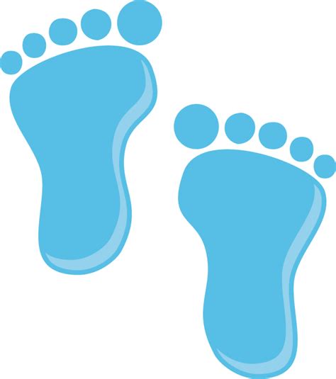 Visit Baby Footprints Black And White Clipart Full Size Clipart
