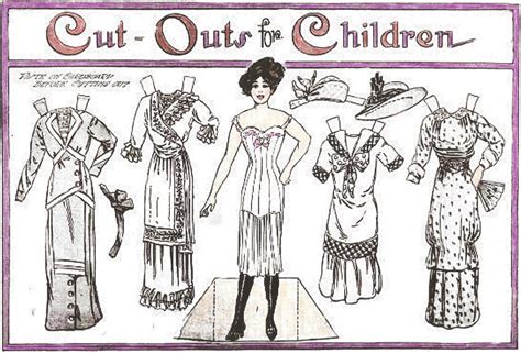 Cut out dolls, limerick, ireland. Mostly Paper Dolls: The Frog Prince and Florence Paper ...