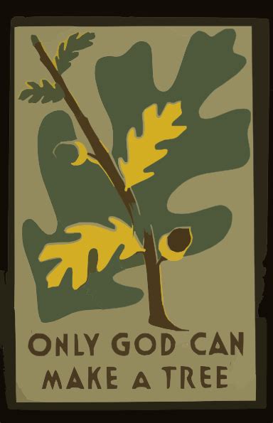 Be of sound mind, memory and understanding. Only God Can Make A Tree Clip Art at Clker.com - vector clip art online, royalty free & public ...