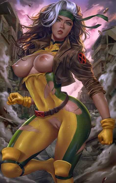 Rogue X MEN Marvel Comics LoganCure Nudes Superheroporn