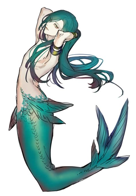 Anime Mermaid Drawing Free Download On Clipartmag