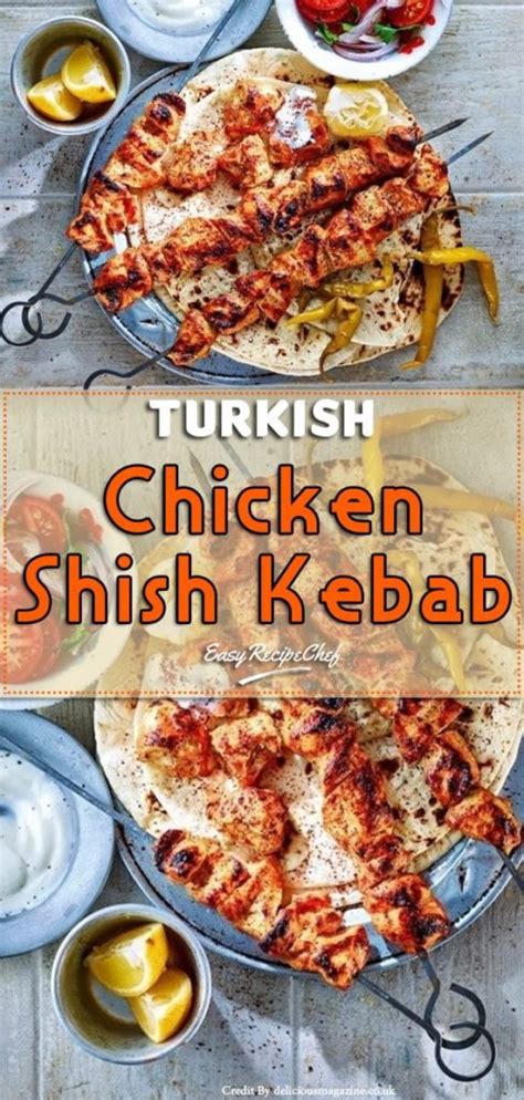 Turkish Chicken Shish Kebab Easy Recipe Chef
