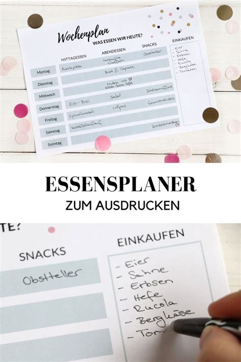 Maybe you would like to learn more about one of these? Was essen wir heute: Essensplan für Familien (inkl ...