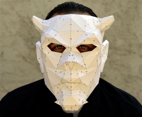 Items Similar To Make Your Own Devil Mask Halloween Mask