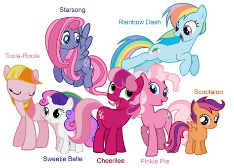 Image My Little Pony Generation 3 The Core Seven By Atomiclance