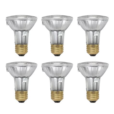 Philips 50w Par20 Halogen Light Bulb 6 Pack The Home Depot Canada