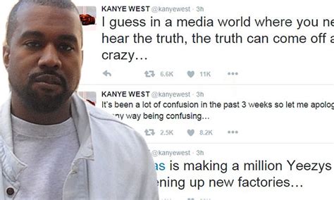 Kanye West Apologises For Being Confusing The Past Few Weeks On
