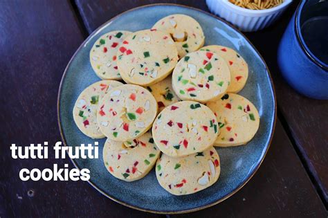 Tutti Frutti Cookies Recipe Tutti Frutti Biscuits Tooty Fruity Cookies