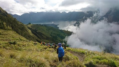Hiking Mount Rinjani National Park Lombok Island Indonesia Full Hd Youtube