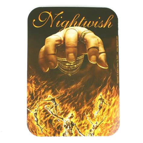 Nightwish Master Passion Greed Official Vinyl Sticker £099 Picclick Uk