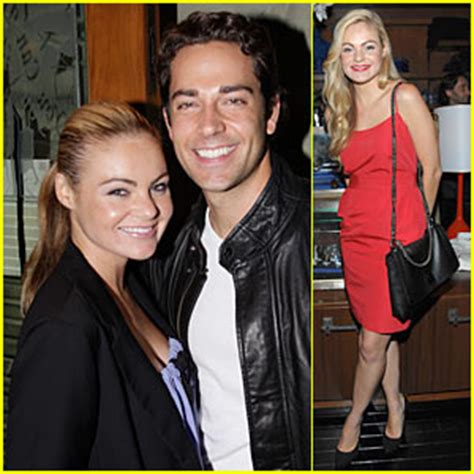 American film actors, american television actors and. Zachary Levi & Caitlin Crosby: Lakers Lovers: Photo ...