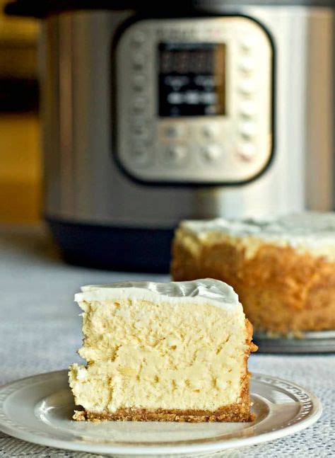 We're serious about this, too. Instant Pot 6 inch New York Style Cheesecake | Instant pot ...
