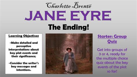 Jane Eyre The Ending Teaching Resources Descriptive Writing Teaching Resources Teaching