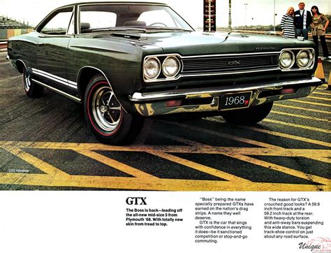 1968 Plymouth All Models Brochure