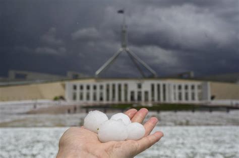 Australia Battered By Giant Hailstones And Apocalyptic Dust Storms