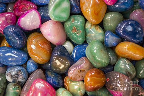Colored Polished Rocks Photograph By Steven Ralser Pixels