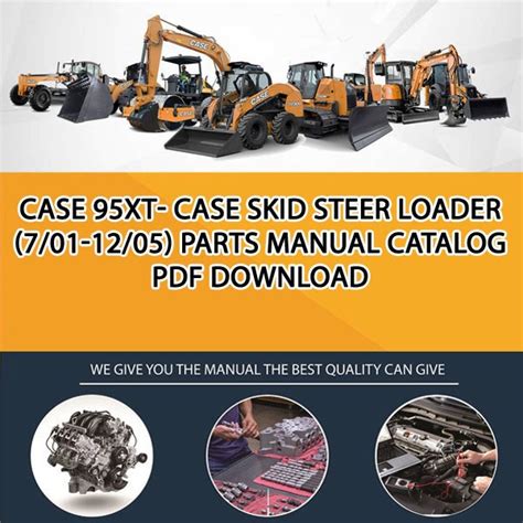 Case 95xt Case Skid Steer Loader 701 1205 Parts Manual Catalog Pdf