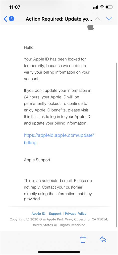 Fake Apple Emails Apple Community