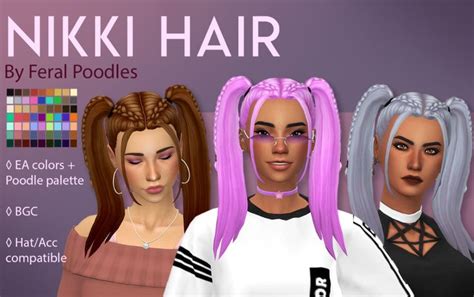 Hair Elliandra Ts4 Maxis Match Cc Sims Sims Hair