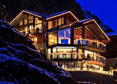 Luxury 5 Star Chalet Boutique Hotel In Swiss Alps Most Beautiful