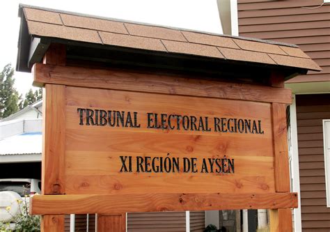 Among its functions are resolving disputes arising within federal elections and certifying the validity of. Tribunal Electoral de Aysén remueve a Alcalde de Guaitecas ...