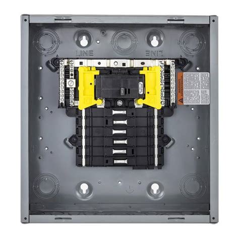 Square d 100 amp breaker panel. Square D QO 100-Amp 12-Space 12-Circuit Indoor Main ...