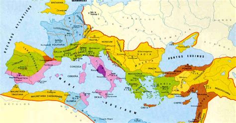 Pizza Y Tomatee Mapa Del Imperio Romano