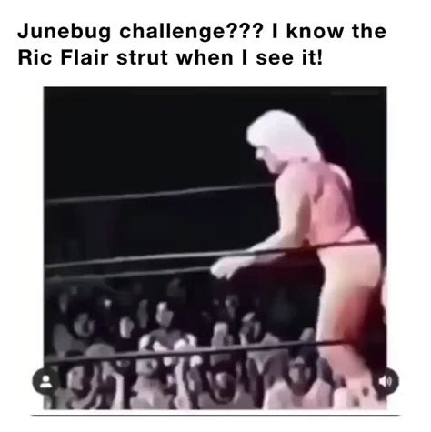 Junebug Challenge I Know The Ric Flair Strut When I See It