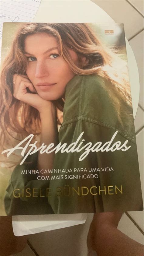 Livro Aprendizados De Gisele Bundchen Livro Nunca Usado 81562669 Enjoei