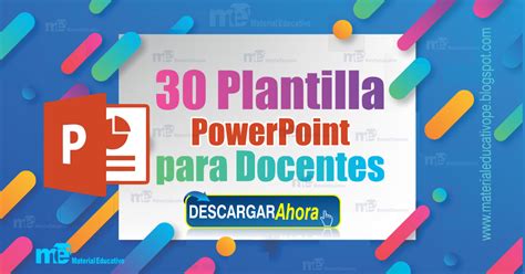 30 Plantillas Powerpoint Para Docentes Materiales Educativos Gratis
