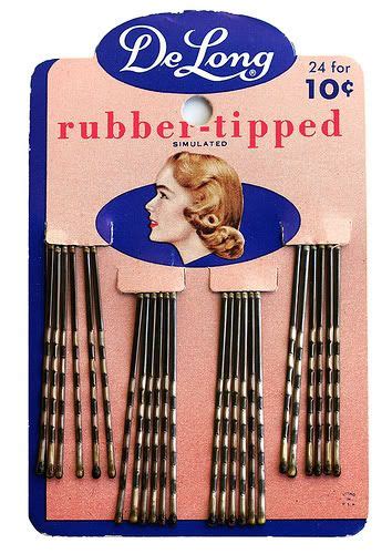 Packaging Makes Perfect Vintage Bobby Pins Vintage Hair Accessories