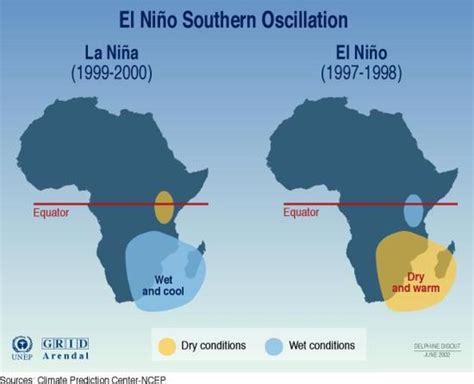 A moderate strength la nina is forecast in 2021. ENSO impact on Southern Africa | GRID-Arendal