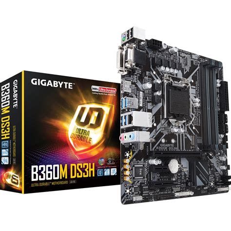 Gigabyte B360m Ds3h Intel B360 So1151 Dual Channel Ddr4 Matx Retail