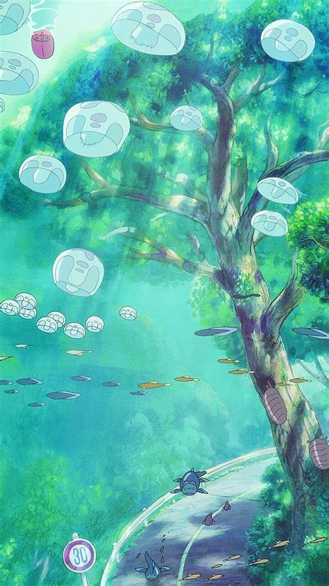 17 green anime aesthetic wallpaper sachi wallpaper
