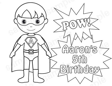 10+ Dibujos De Super Heroes Para Colorear