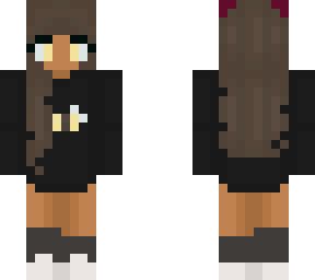 Wither bee changes the wither. Aesthetic cute bee girl! | Minecraft Skin
