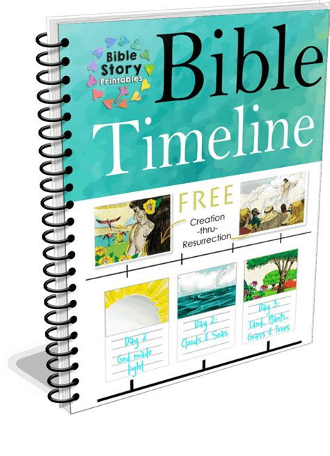 Free Bible Timeline Printables The Crafty Classroom