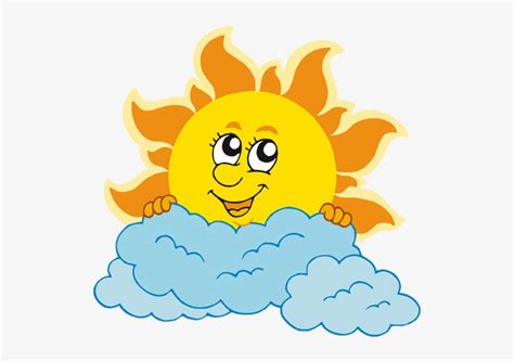 Sol Infantil Png Png Royalty Free Stock Cartoon Sun And Clouds Free