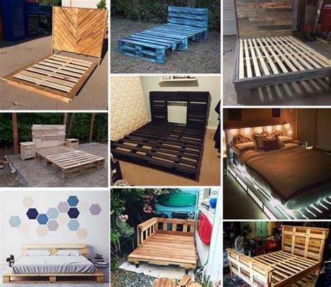 Pallet Bed With Storage How To Build A Pallet Bed From Scratch 10