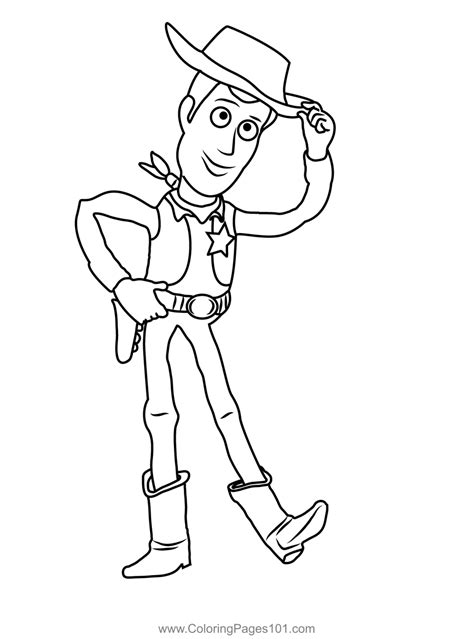 Woody Printable Coloring Pages