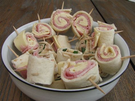 Petits wraps thon Jambon pour lapéritif