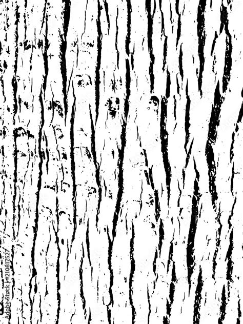Tree Bark Texture Wooden Background For Graphic Design Stock Vector