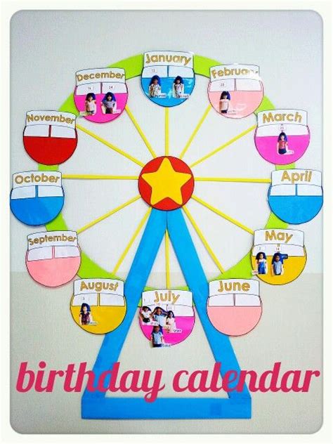 Birthday Chart Carninal Theme Birthday Chart Classroom Classroom